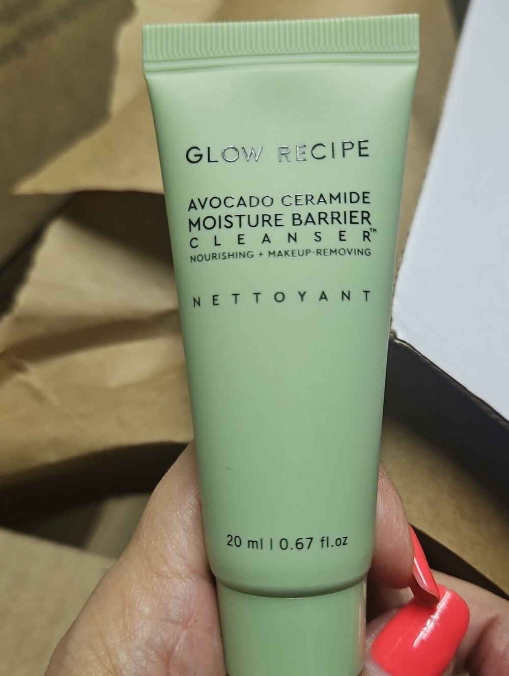 Glow Recipe Avocado Ceramide Moisture Barrier Cleanser — Light Green